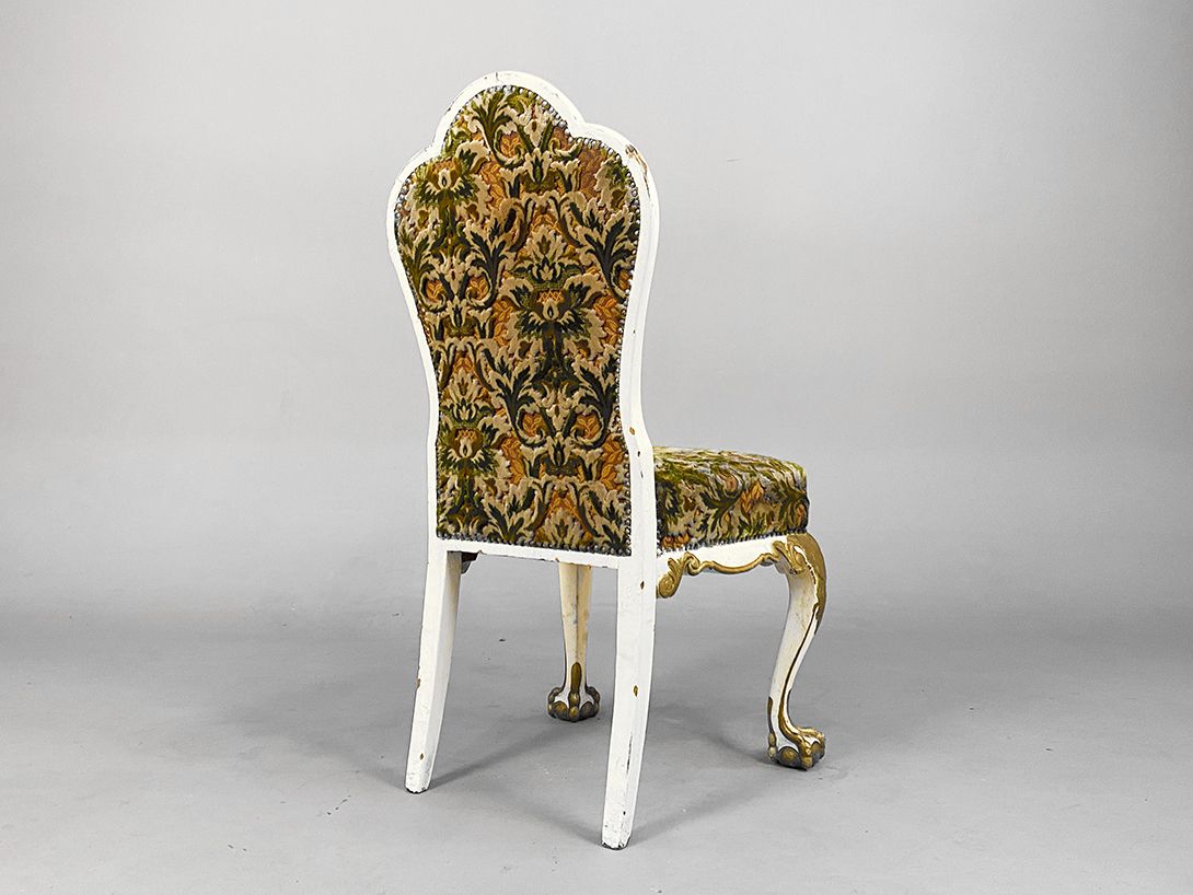 Foto Green Floral Dining Chair h104
