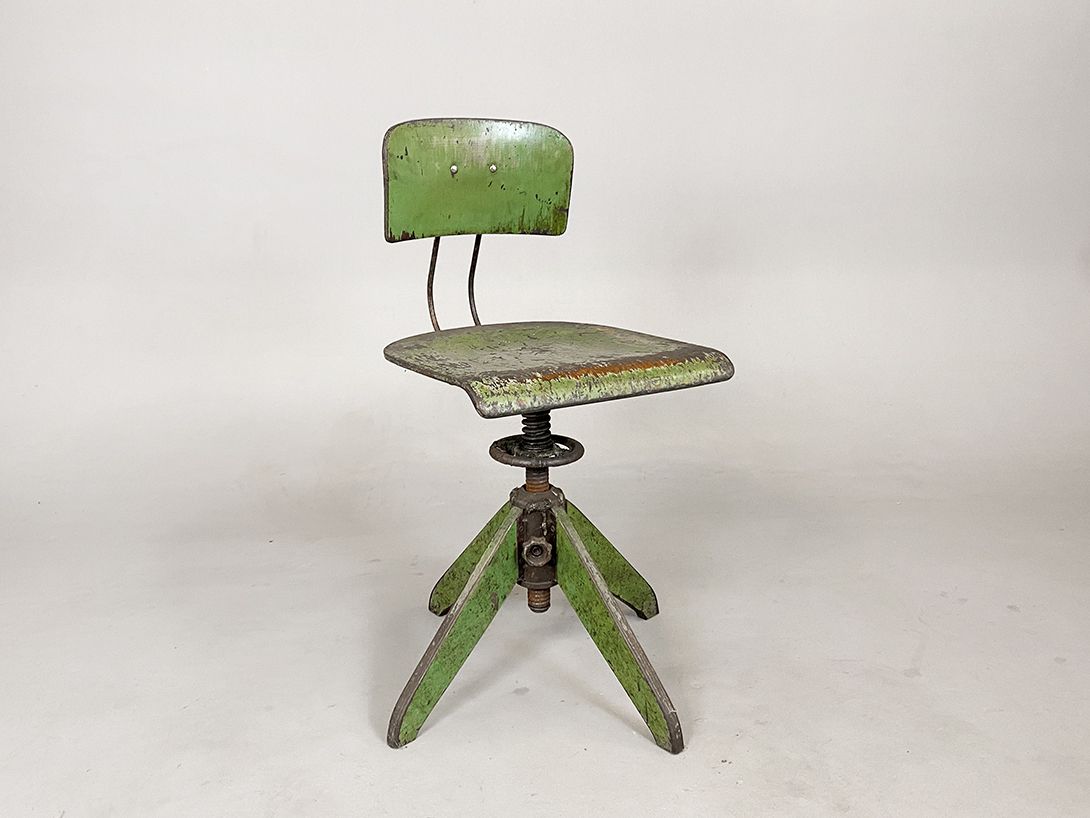 Foto Green Industrial Workshop Chair h83