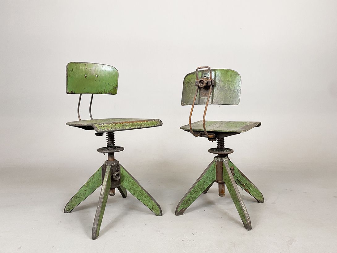 Foto Green Industrial Workshop Chair h83