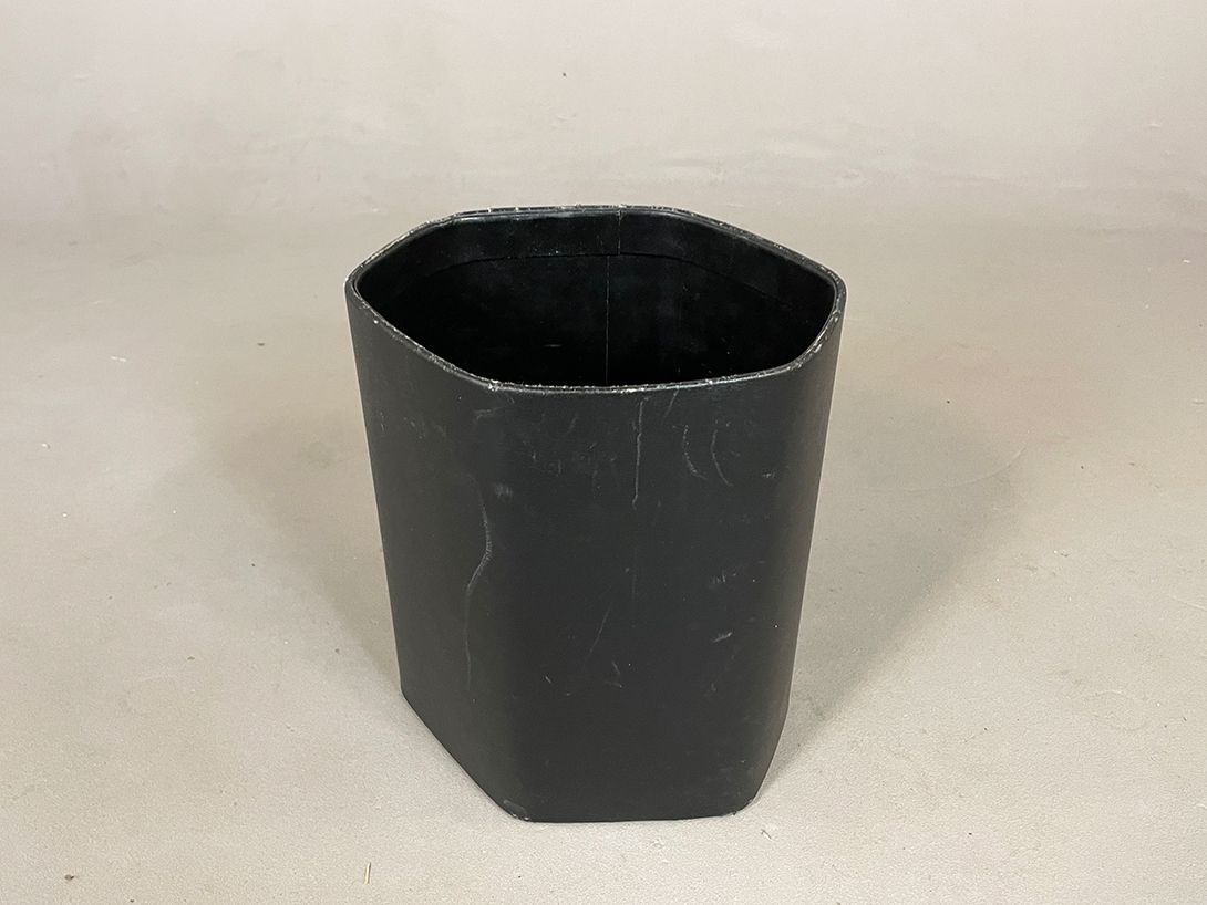 Foto Leather Paper Trash Bin