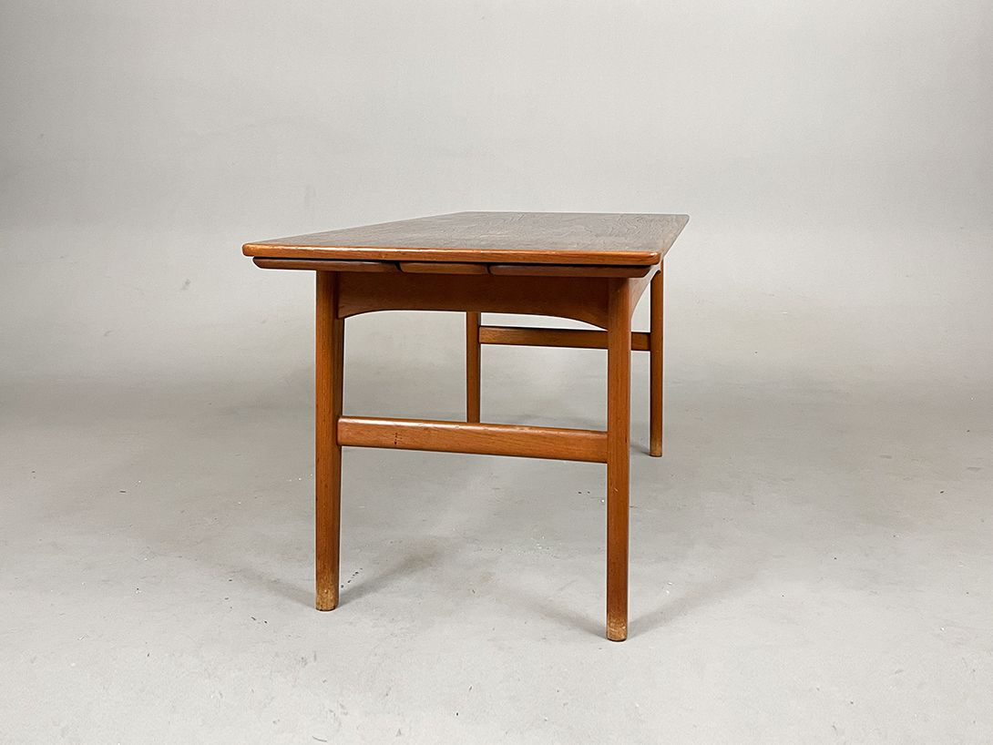 Foto Danish Height Adjustable Teak Table h53-90