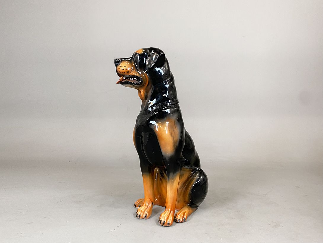 Foto Porcelain Rotweiler h85x50
