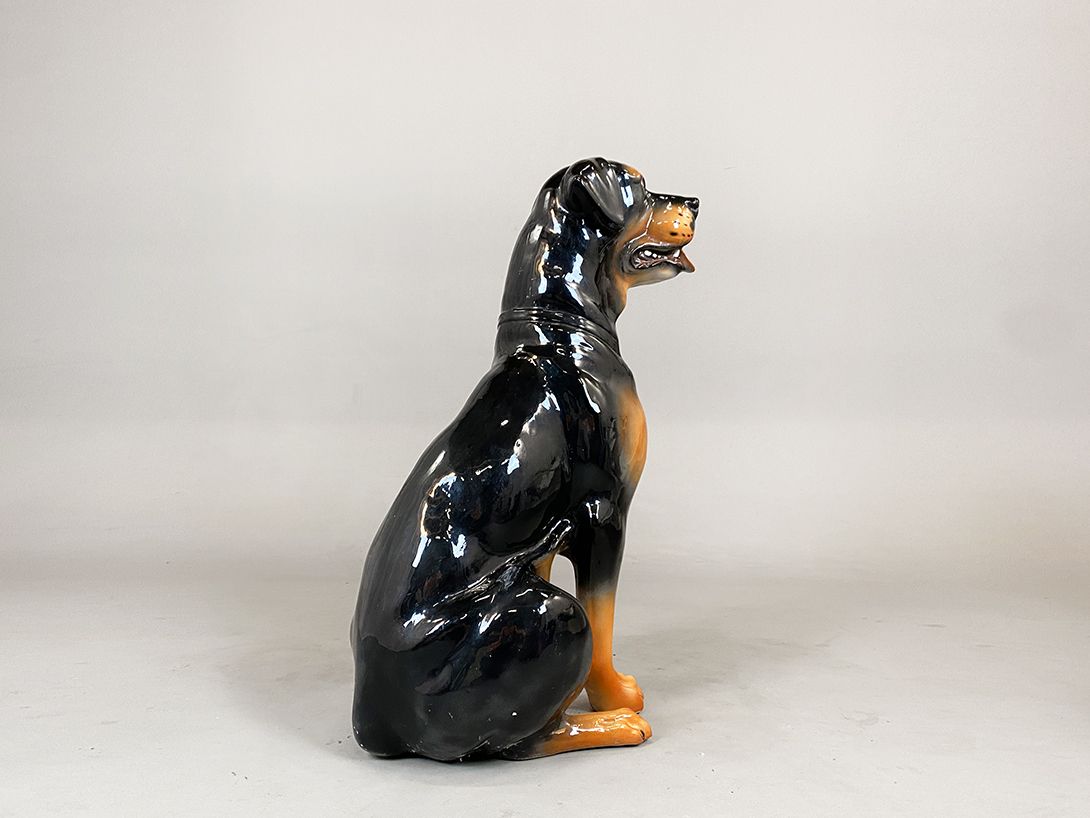 Foto Porcelain Rotweiler h85x50