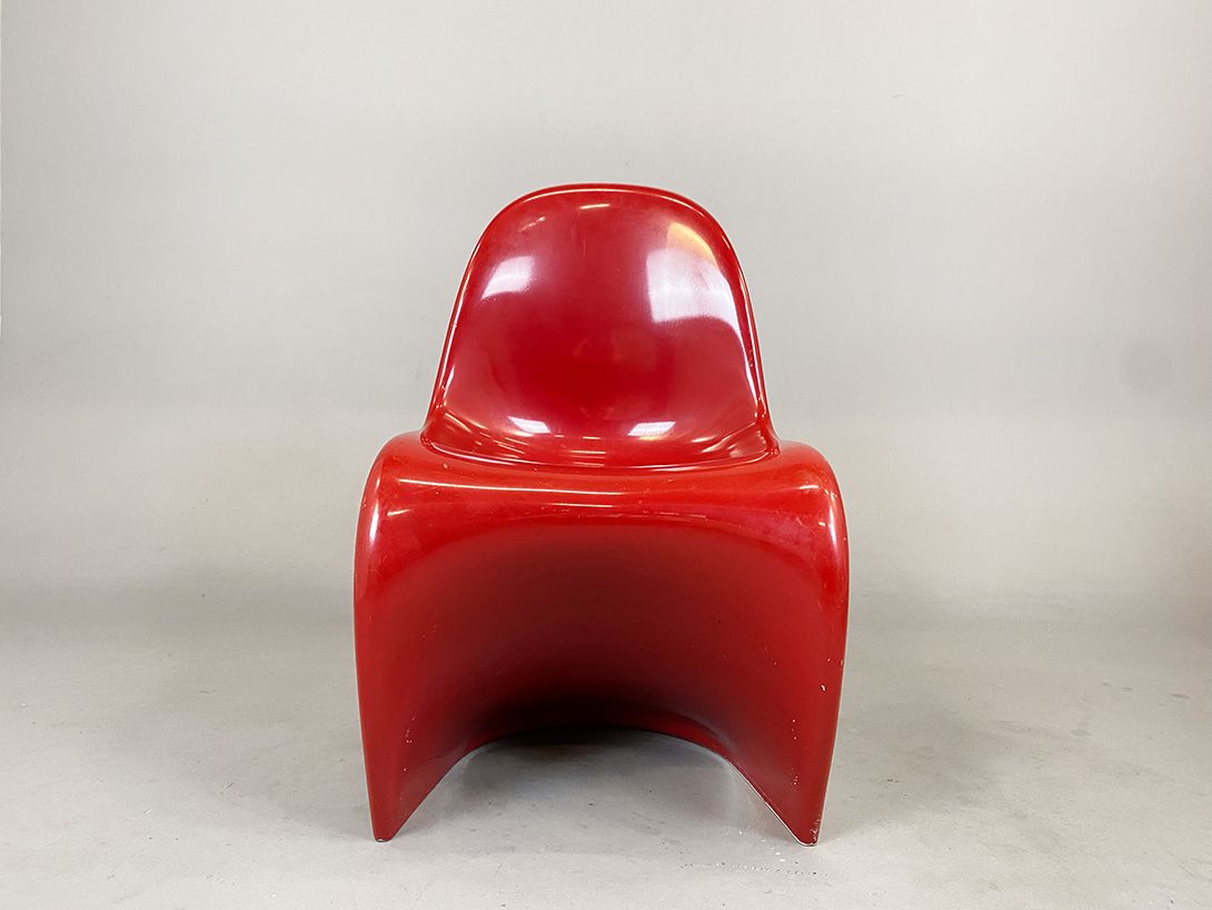 Foto Red Panton Chair h82x50