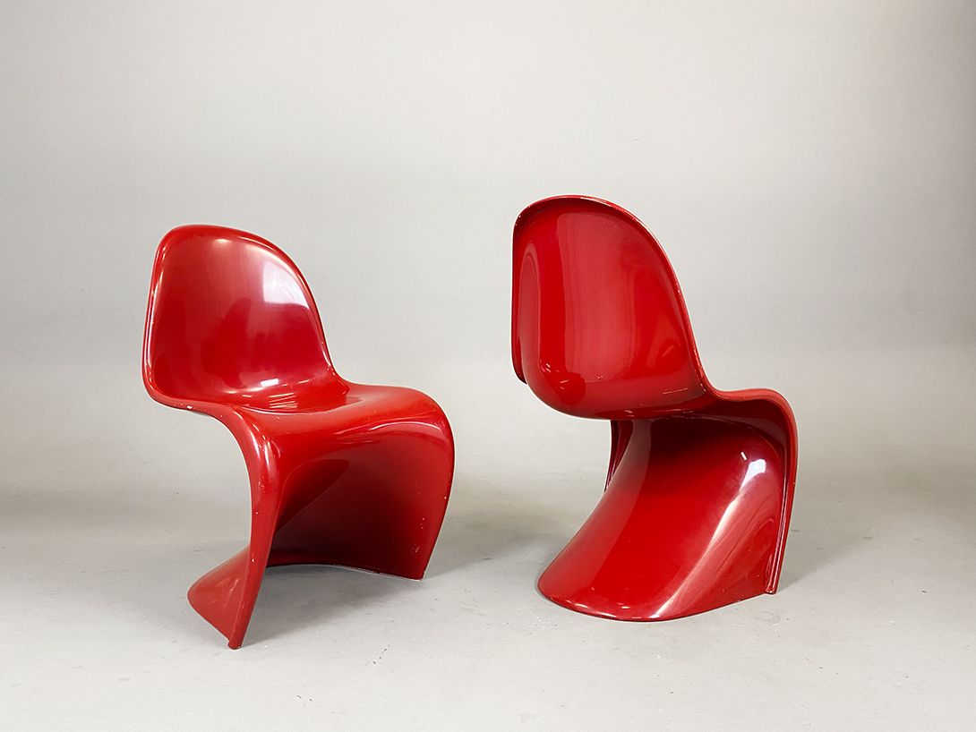 Foto Red Panton Chair h82x50