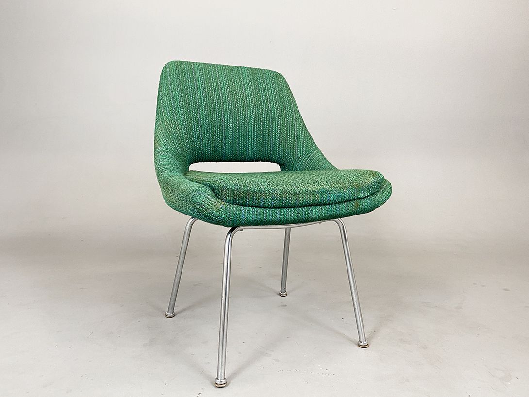 Foto Knoll Green Conference Chair Stuttgart 1952 h82x58