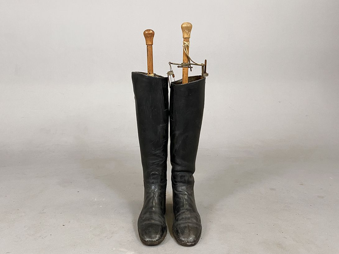 Foto Riding Boots with Boot Trees Wannsee 1895