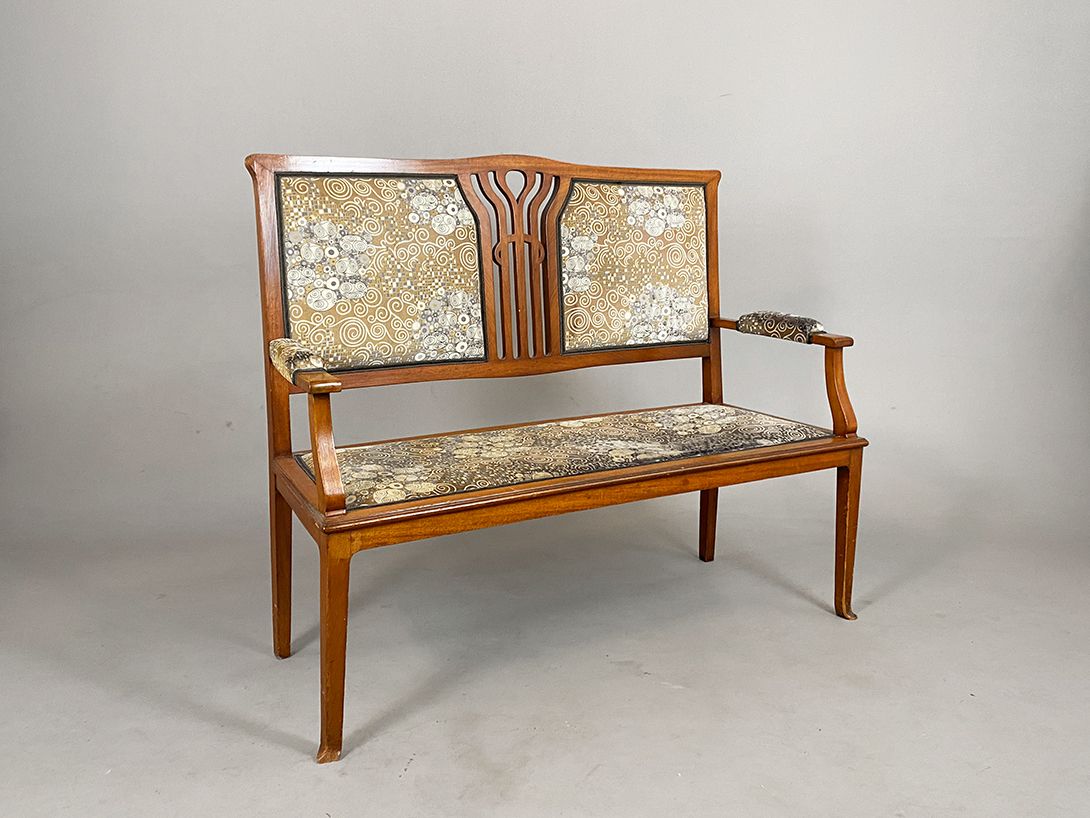 Foto Fragile Bench Art Nouveau Wien 1905 w135
