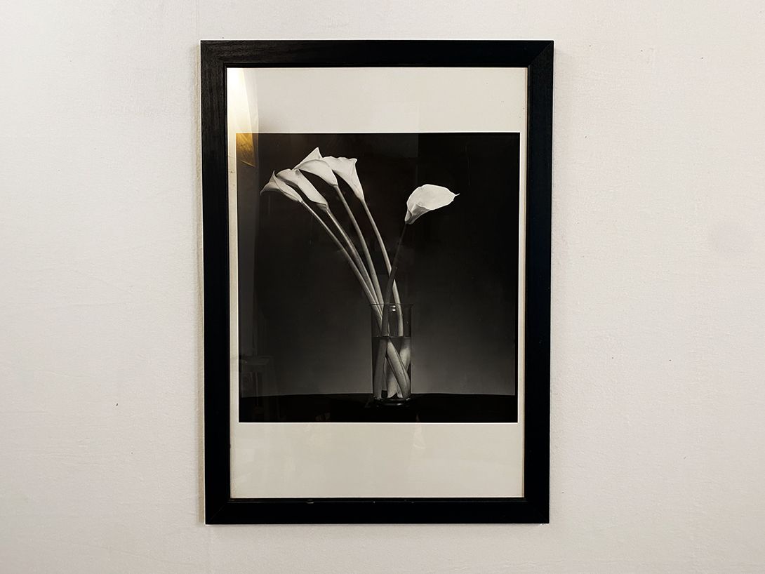 Foto BW Still Life of a Vase with Flowers h77x57 15E9