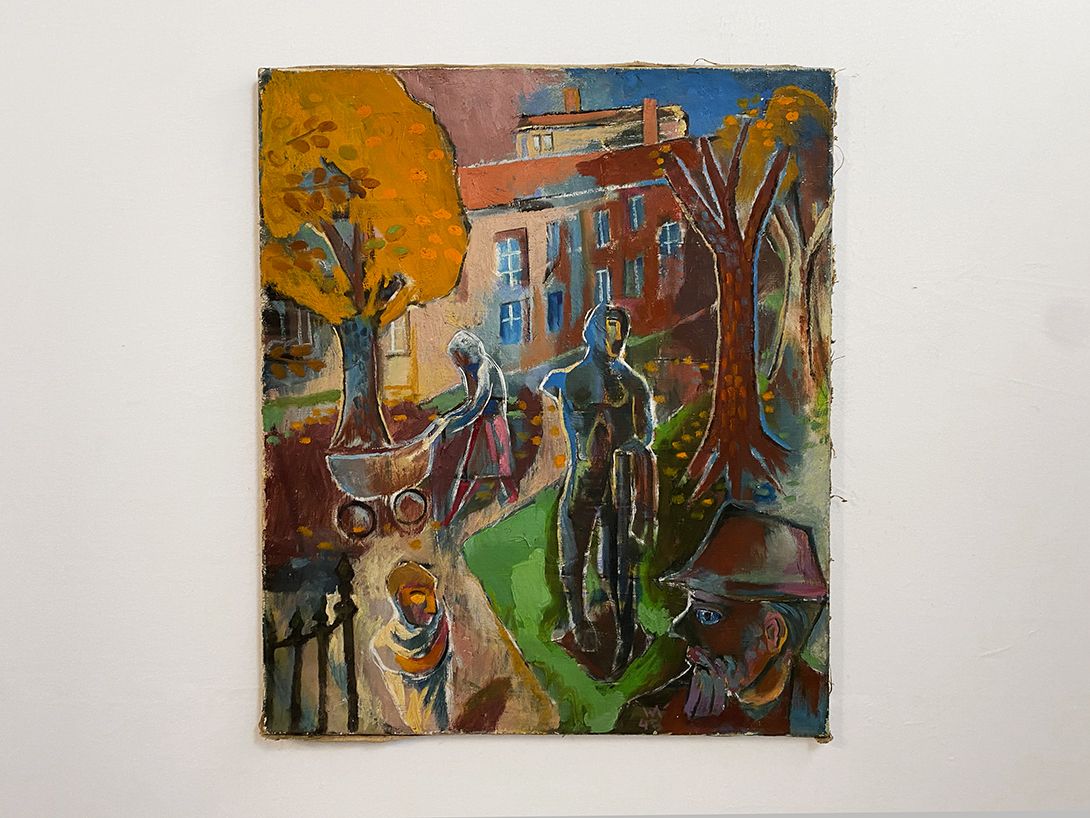 Foto Romantic Autumn Day Wiener Secession h91x67 37C12