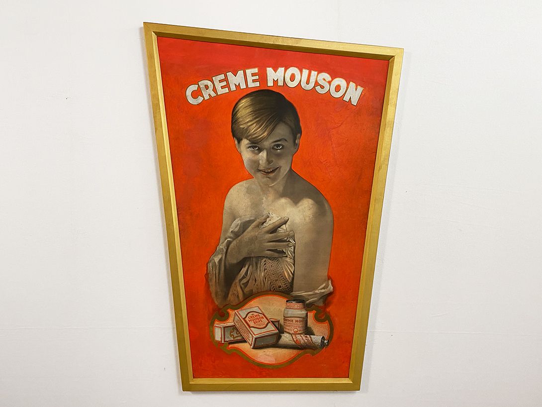 Foto Vintage Creme Mouson Advertisement h145x100 38B5