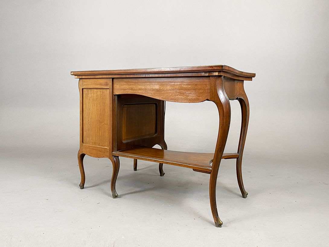 Foto Dark Brown Antique Ladies Desk h80x105x66