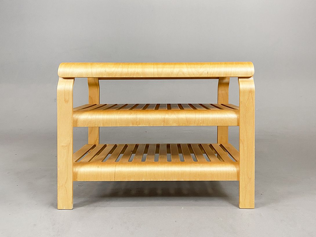 Foto Light Wooden Shoe Bench h53x67x40