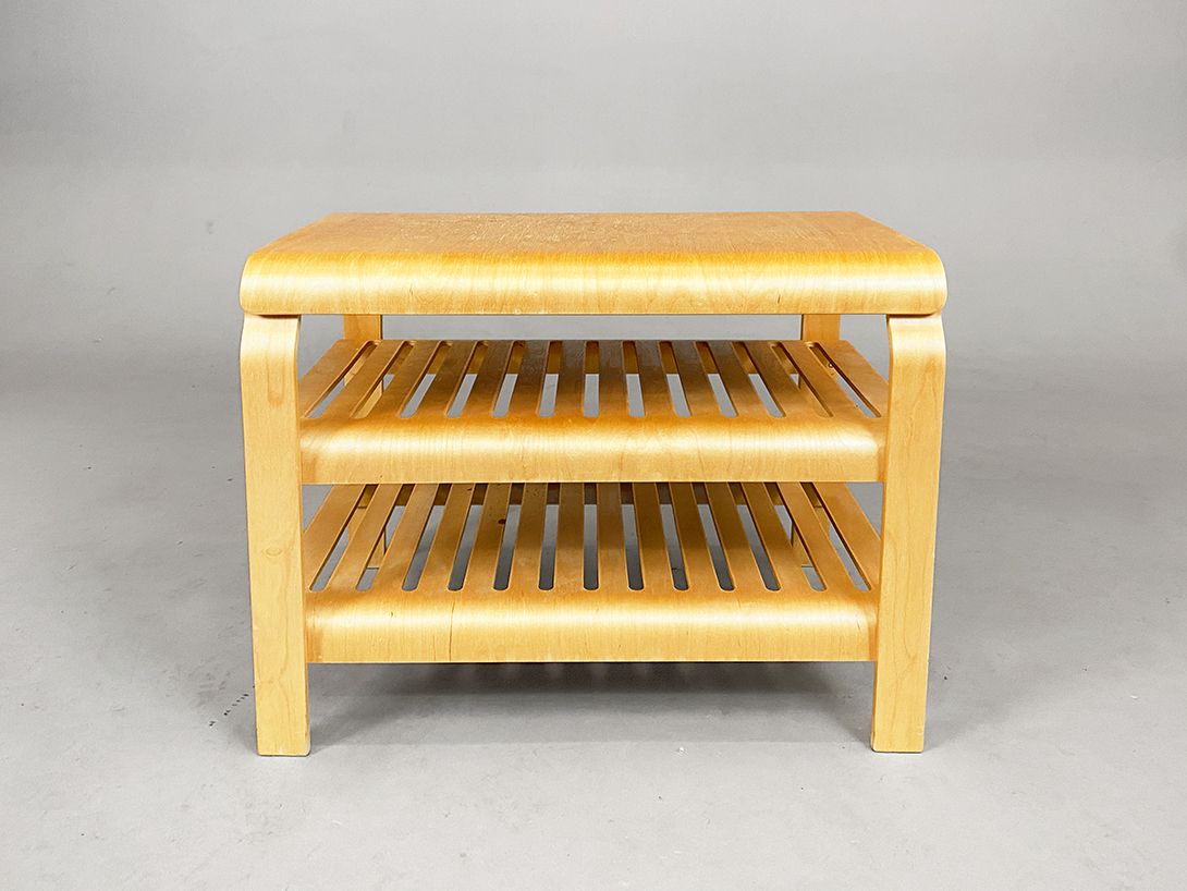 Foto Light Wooden Shoe Bench h53x67x40