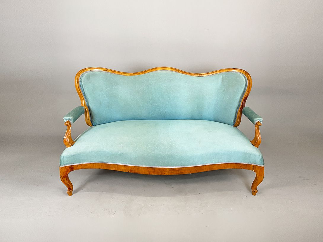 Foto Teal Royal Sofa h100x180