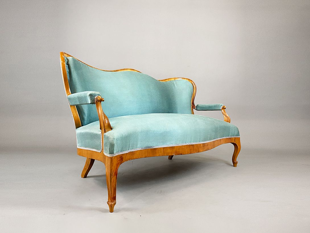 Foto Teal Royal Sofa h100x180