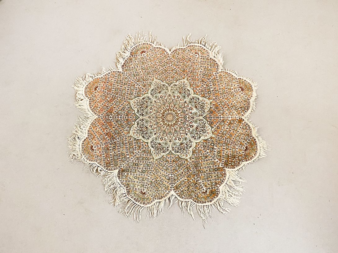 Foto Flower Shaped Carpet 91 cm 0254