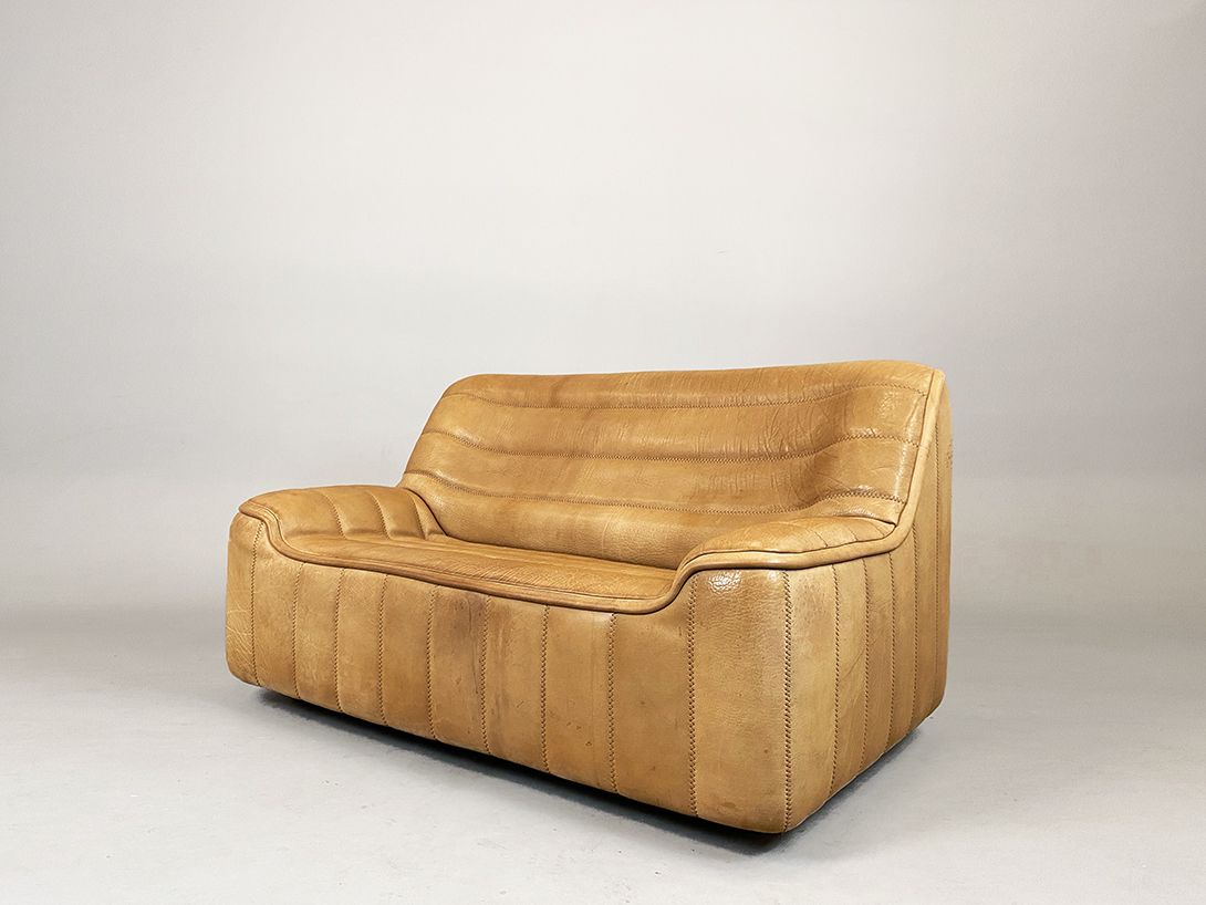 Foto De Sede Style Leather Sofa Couch 1965
