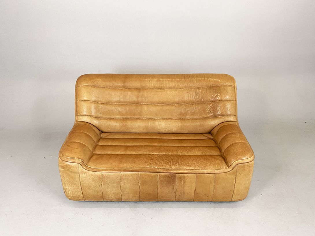 Foto De Sede Style Leather Sofa Couch 1965