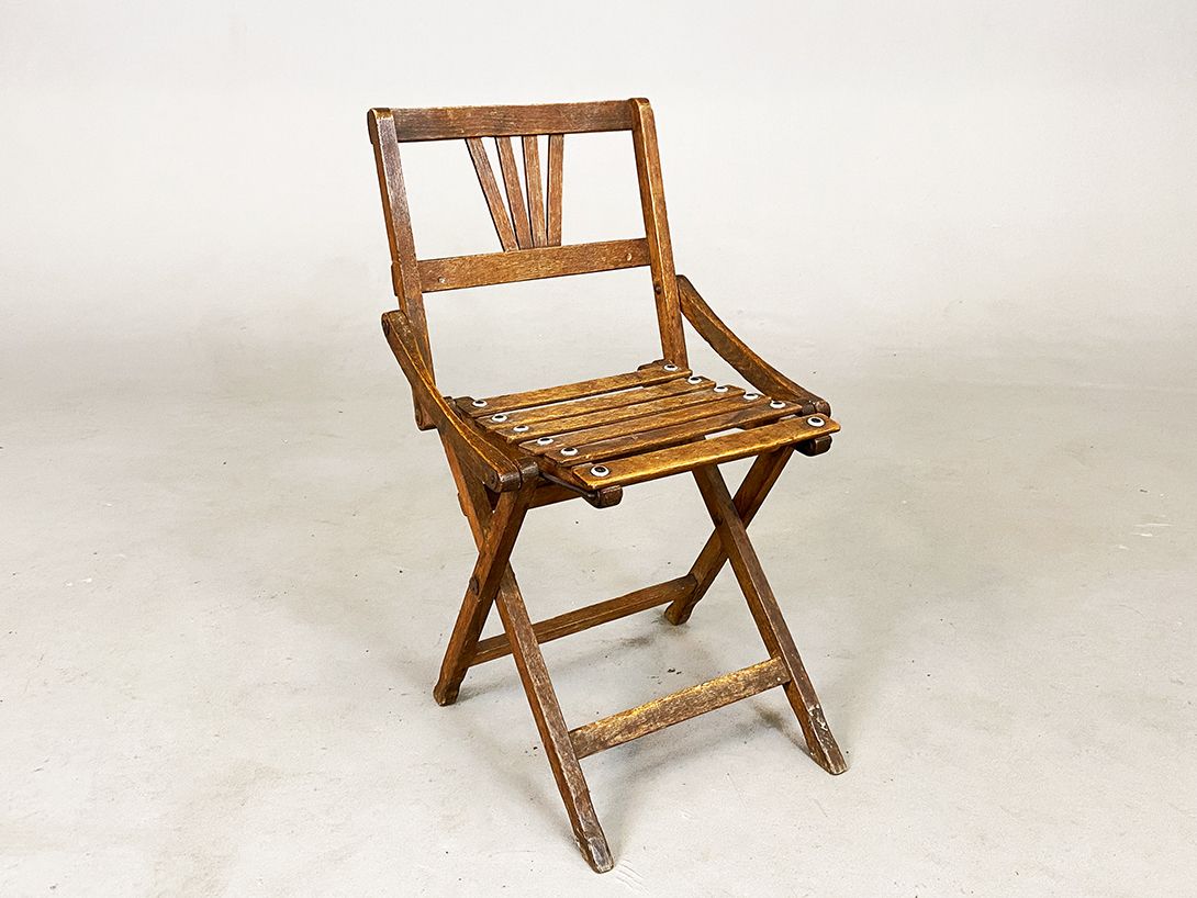 Foto Children&#8217;s Chair from the Turn of the Century h55