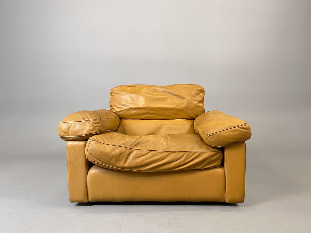 Foto Caramel Leather Poltrona Frau Armchair