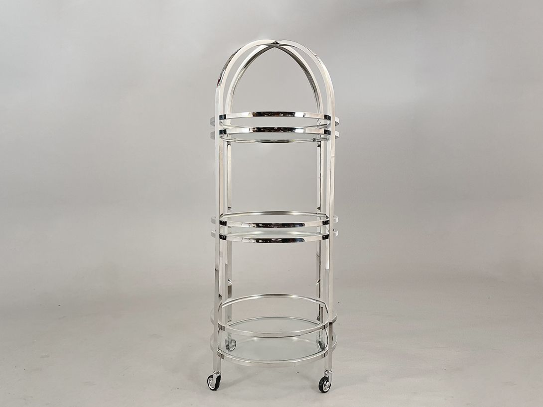 Foto Artelore Rollable Serving Cart Stainless Steel Spain