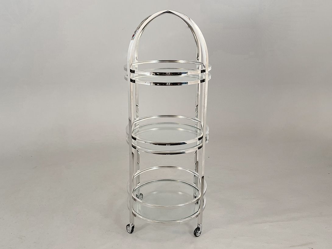 Foto Artelore Rollable Serving Cart Stainless Steel Spain