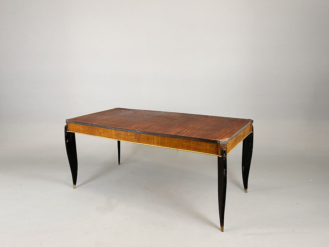 Foto Rustic Wooden Dining Table Art Deco h80x186x90