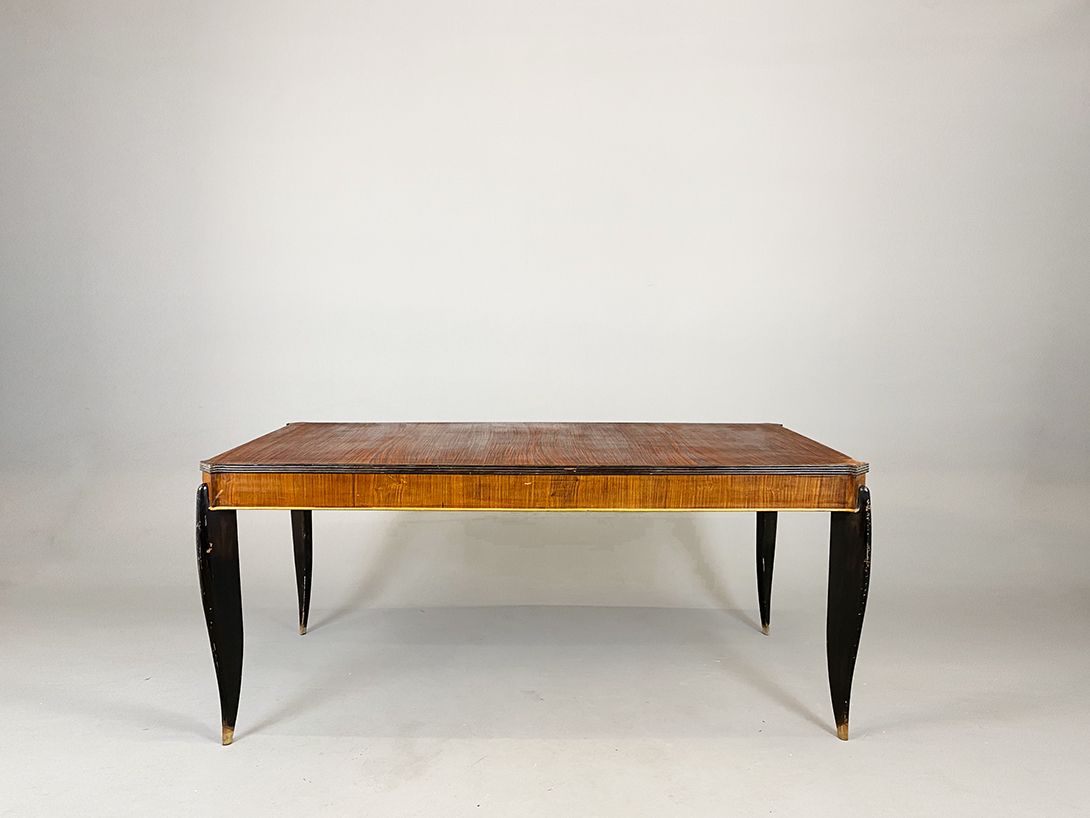 Foto Rustic Wooden Dining Table Art Deco h80x186x90