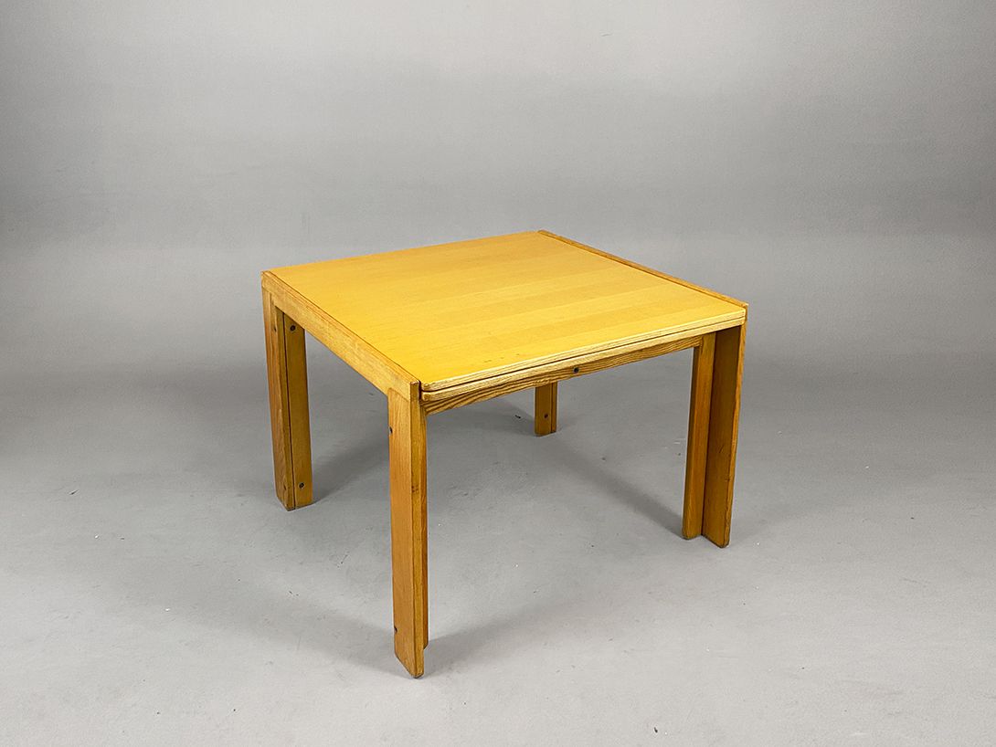 Foto Light Wooden Extendible Table h74x95x100