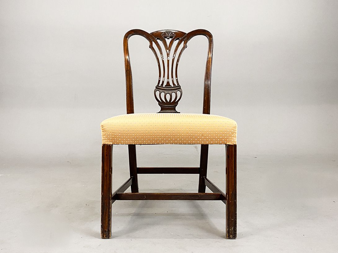 Foto Peach Padded Dining Chair h95