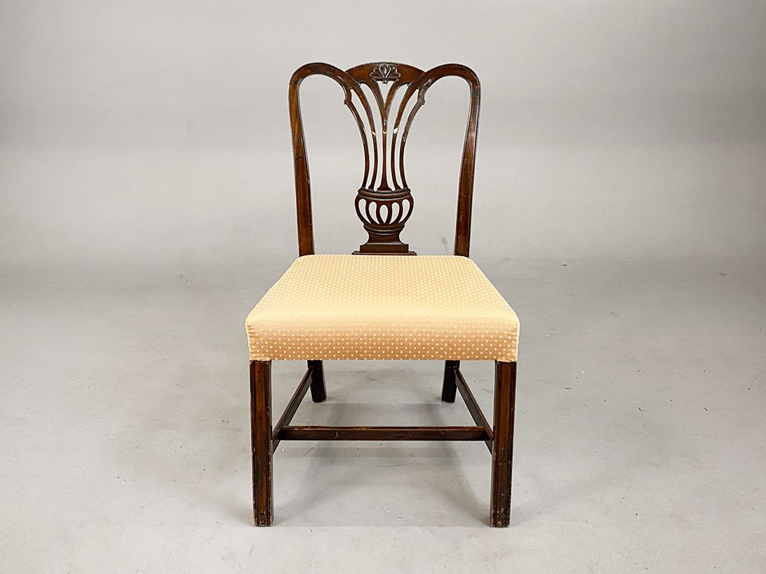 Foto Peach Padded Dining Chair h95