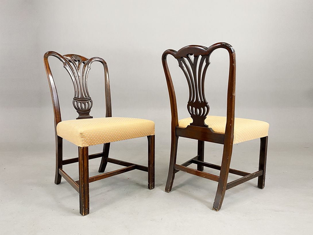 Foto Peach Padded Dining Chair h95