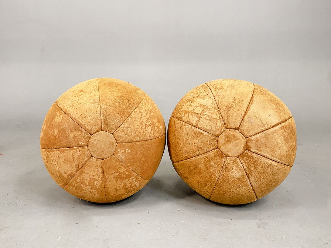 Foto Suede Leather Medicine Ball 34&#215;26