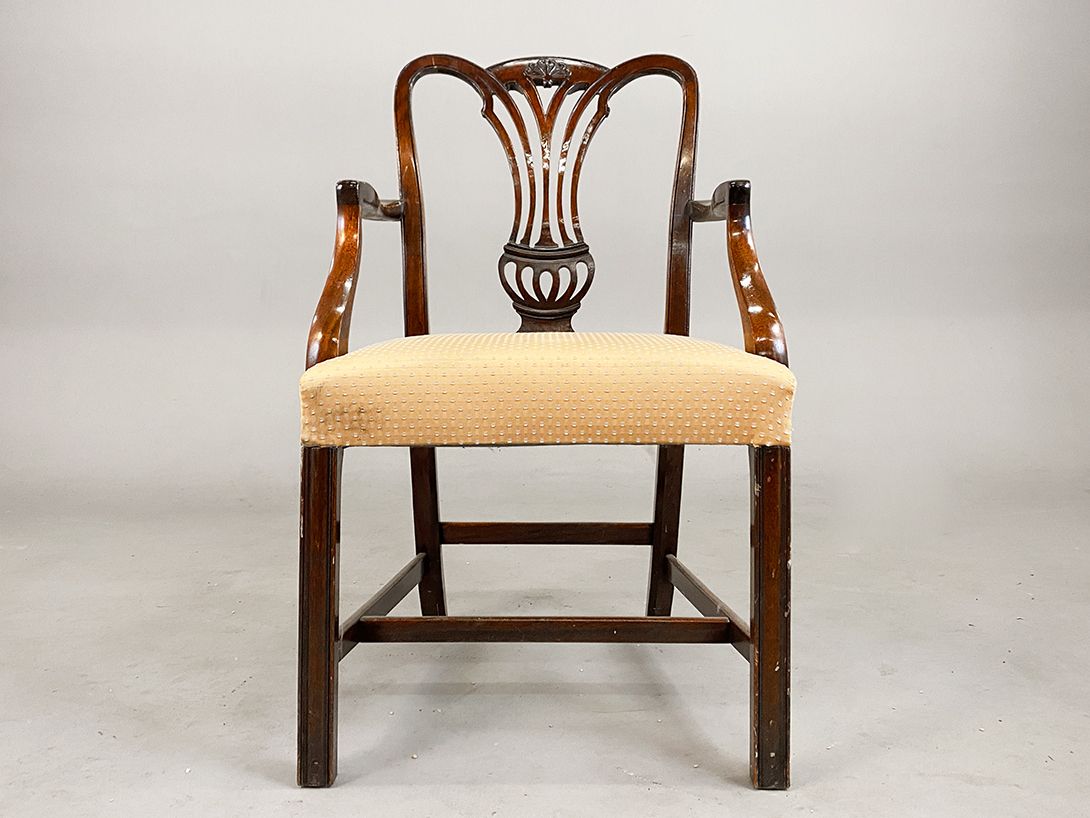 Foto Peach Padded Armchair h95