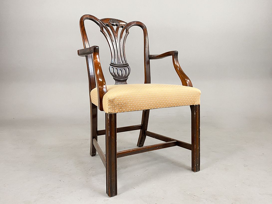 Foto Peach Padded Armchair h95