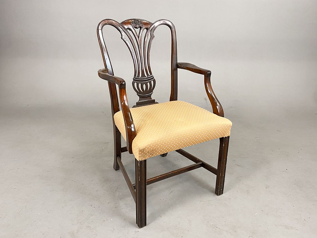 Foto Peach Padded Armchair h95