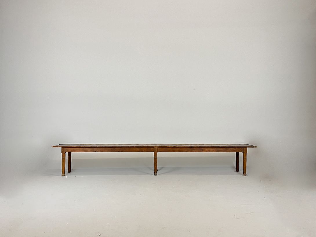 Foto Super Long Wooden Garden Bench w325