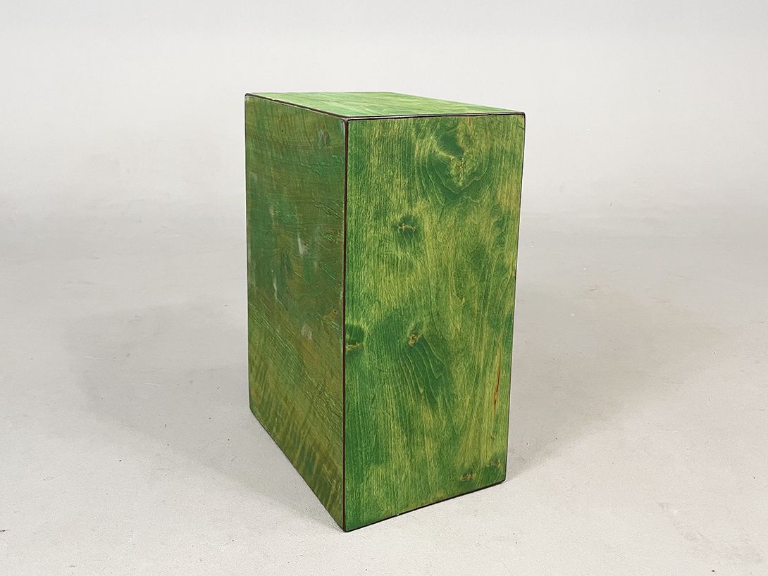 Foto Green Wooden Display h37