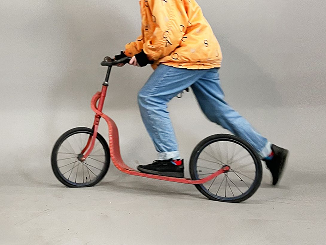 Foto Red Scooter h88x128x38