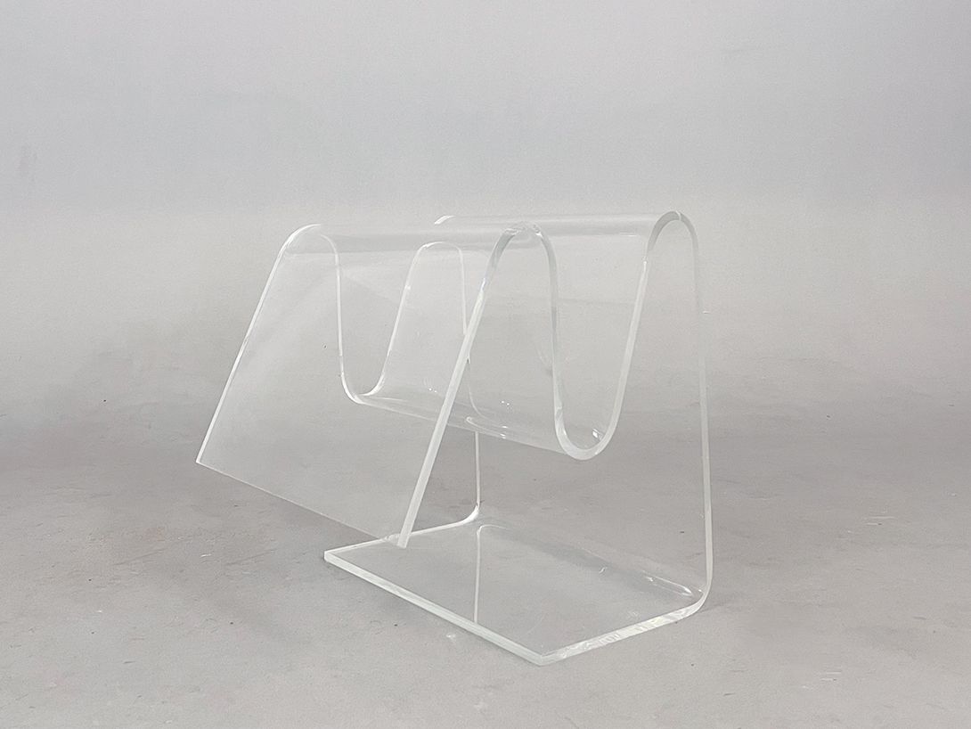 Foto Plexi Glass Newspaper Rack h41