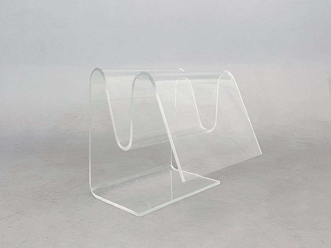 Foto Plexi Glass Newspaper Rack h41