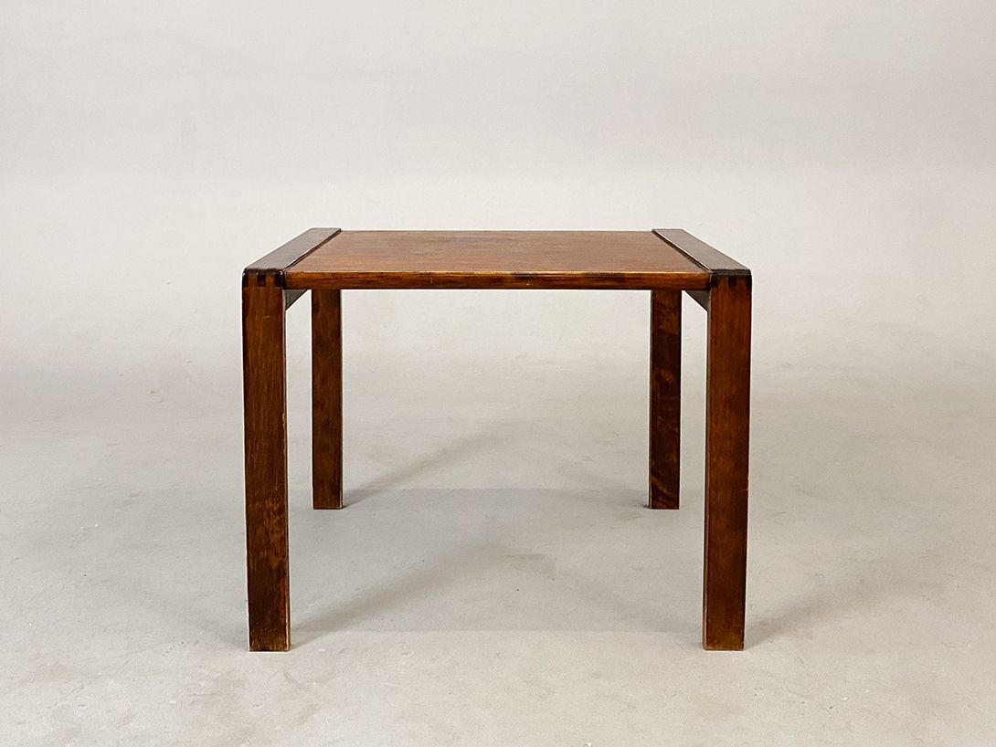 Foto Glazed Wooden Side Table h42