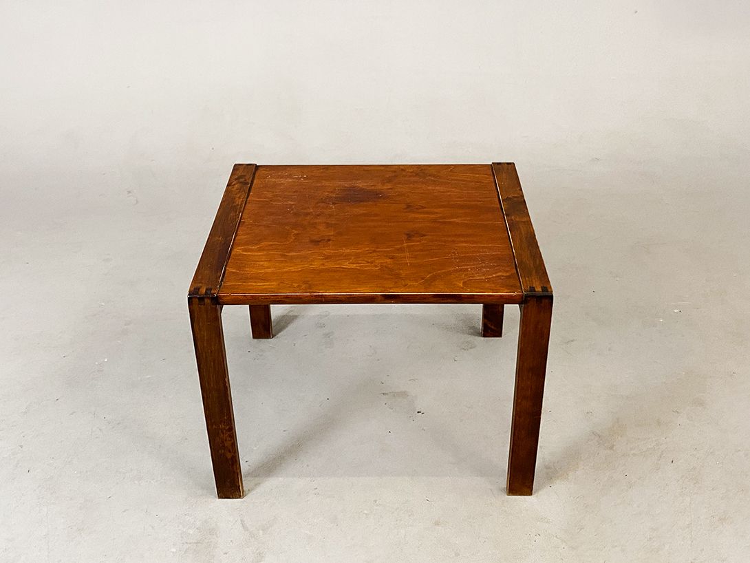Foto Glazed Wooden Side Table h42