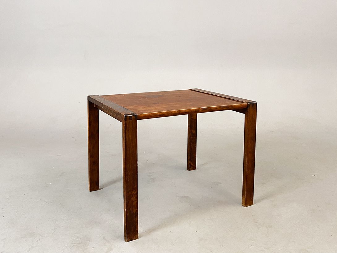 Foto Glazed Wooden Side Table h42