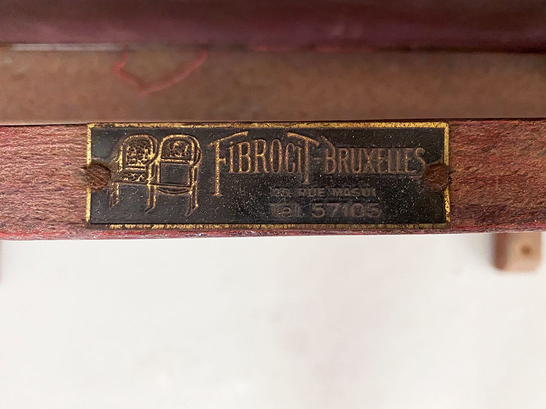 Foto Antique Cinema Theatre Seat Row Fibrocit Bruxelles Rue Masui 1943 h87x251