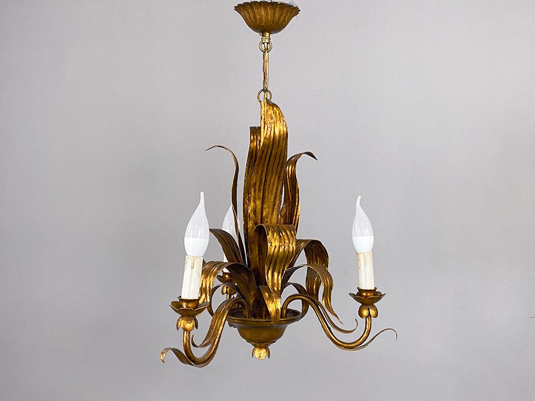 Foto Elegant Leaf Chandelier h59
