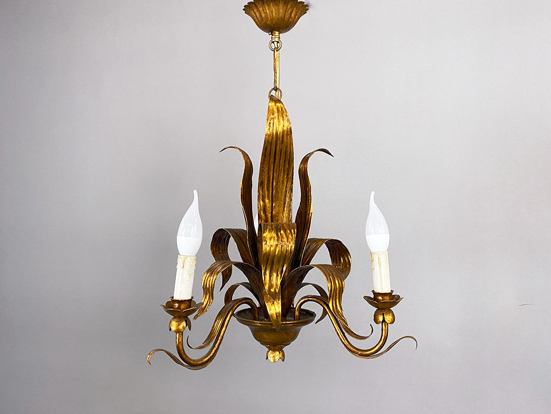 Foto Elegant Leaf Chandelier h59