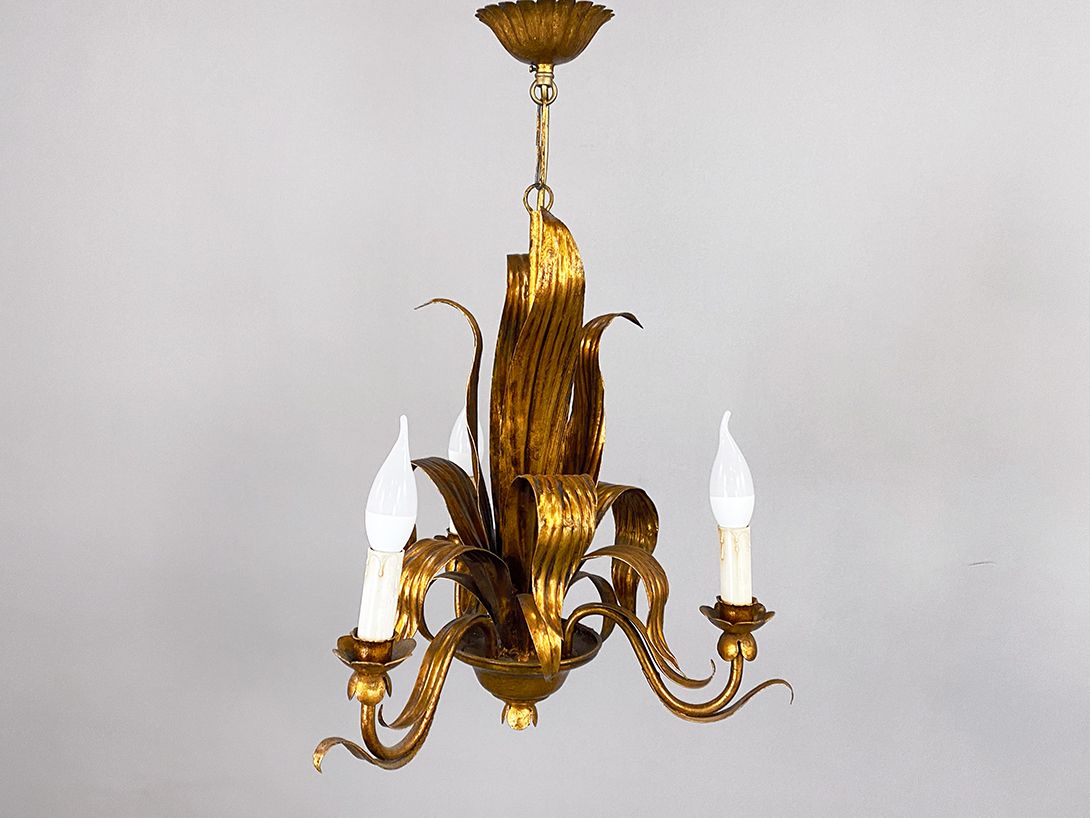 Foto Elegant Leaf Chandelier h59