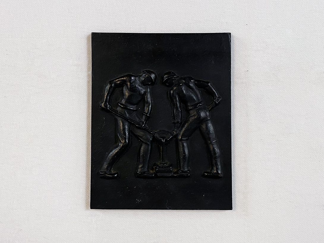Foto Cast Iron Image of Working People h20 21B5